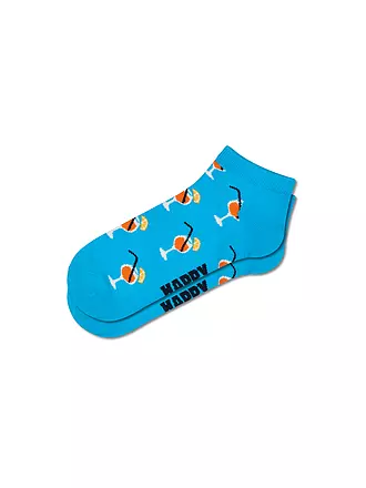 HAPPY SOCKS | Herren Sneaker Socken ORANGE SPRITZ 41-46 grey | 
